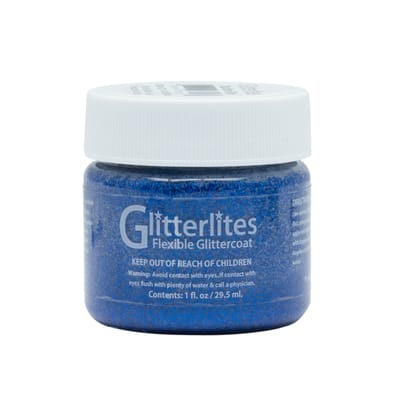 angelus glitterlites black