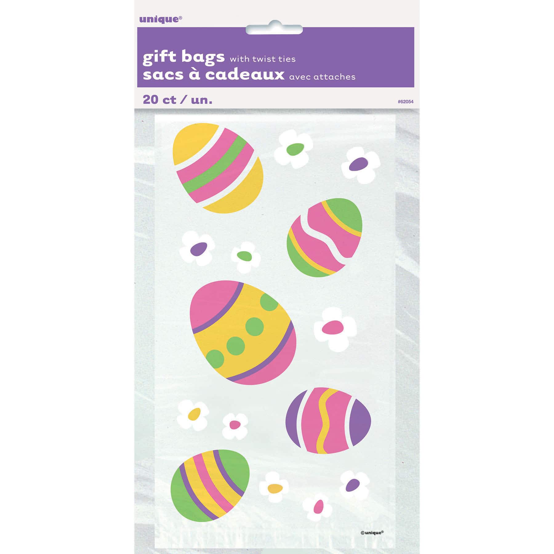 Easter Cellophane Bags 20ct