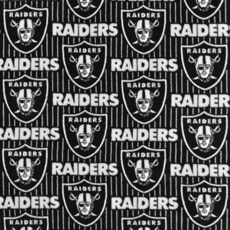 Oakland Raiders NFL Cotton Fabric