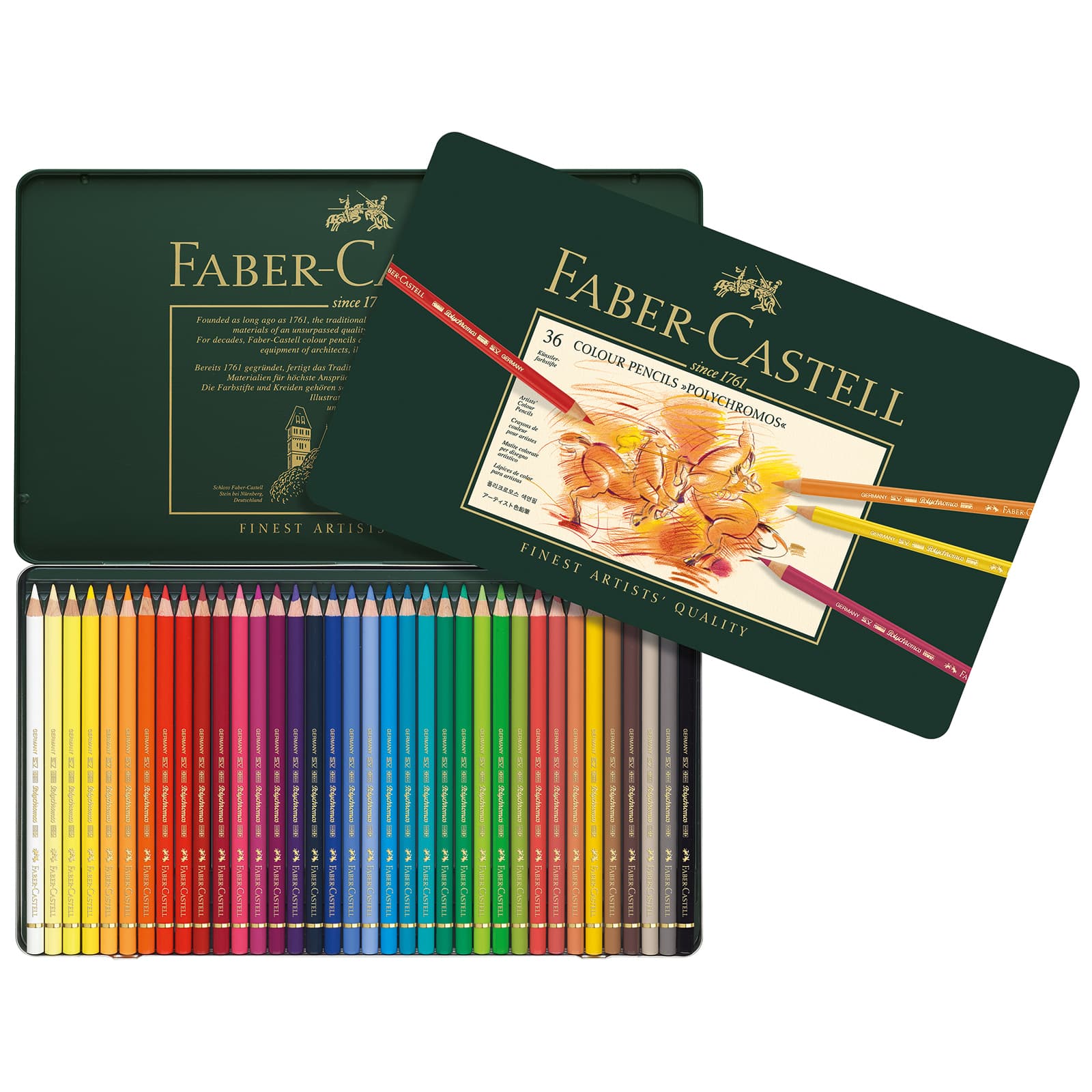8 Packs: 36 ct. (288 total) Faber-Castell&#xAE; Polychromos&#xAE; Colored Pencils