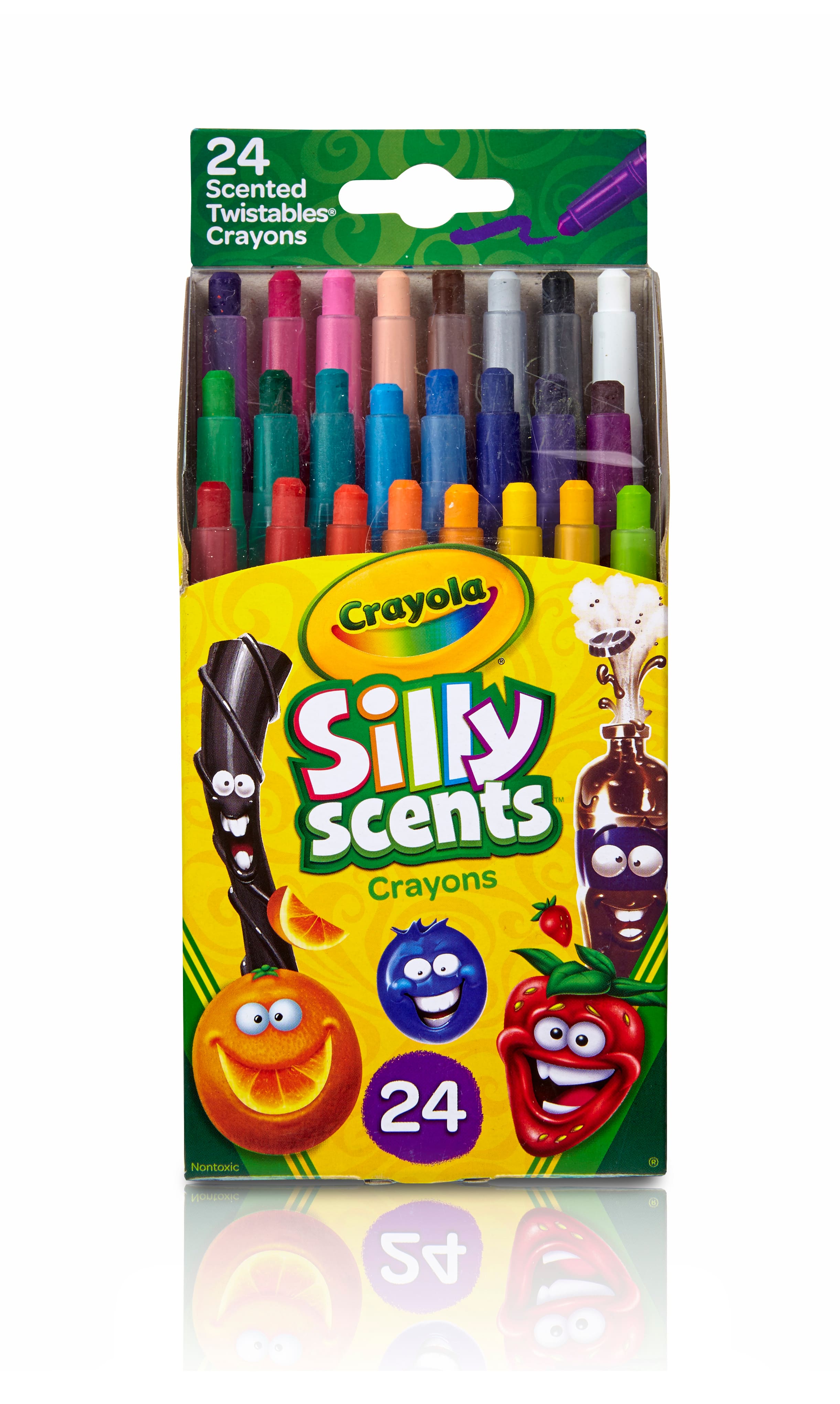 Crayola Silly Scents Twistables, Scented Crayons & Colored Pencils, School  Supplies, 72 Count [ Exclusive]