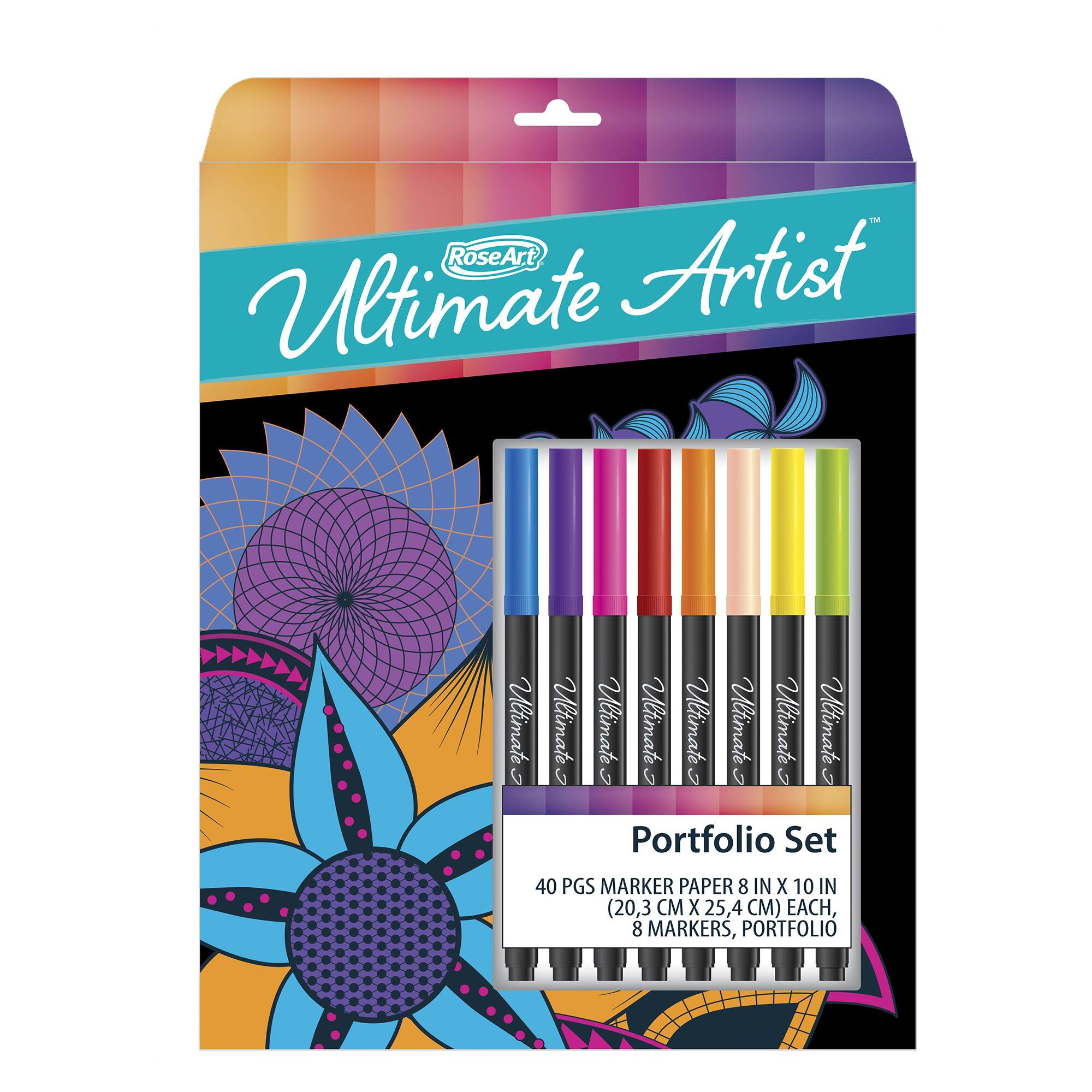 Find the RoseArt® Ultimate Artist™ Marker Portfolio Set at Michaels