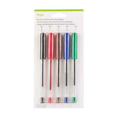 Cricut® Extra-Fine Point, Basics Pen Set image