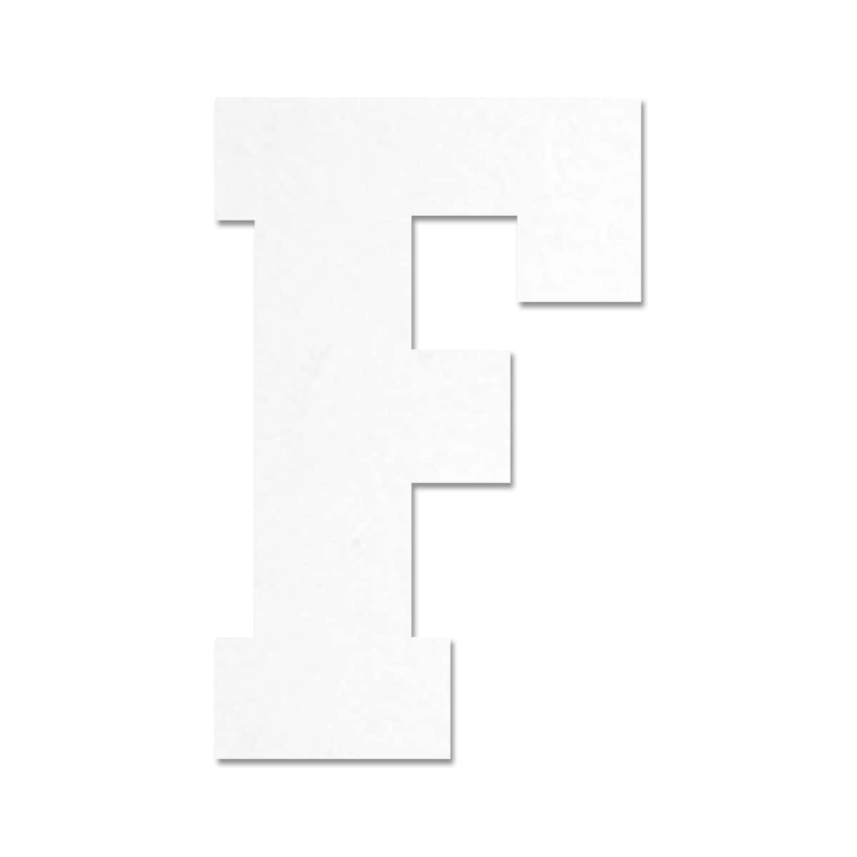 6 Pack: 13" White MDF Uppercase Letter by Make Market®