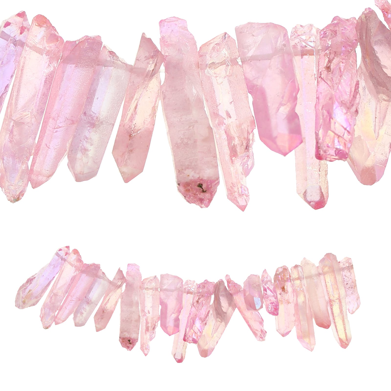 light pink crystal