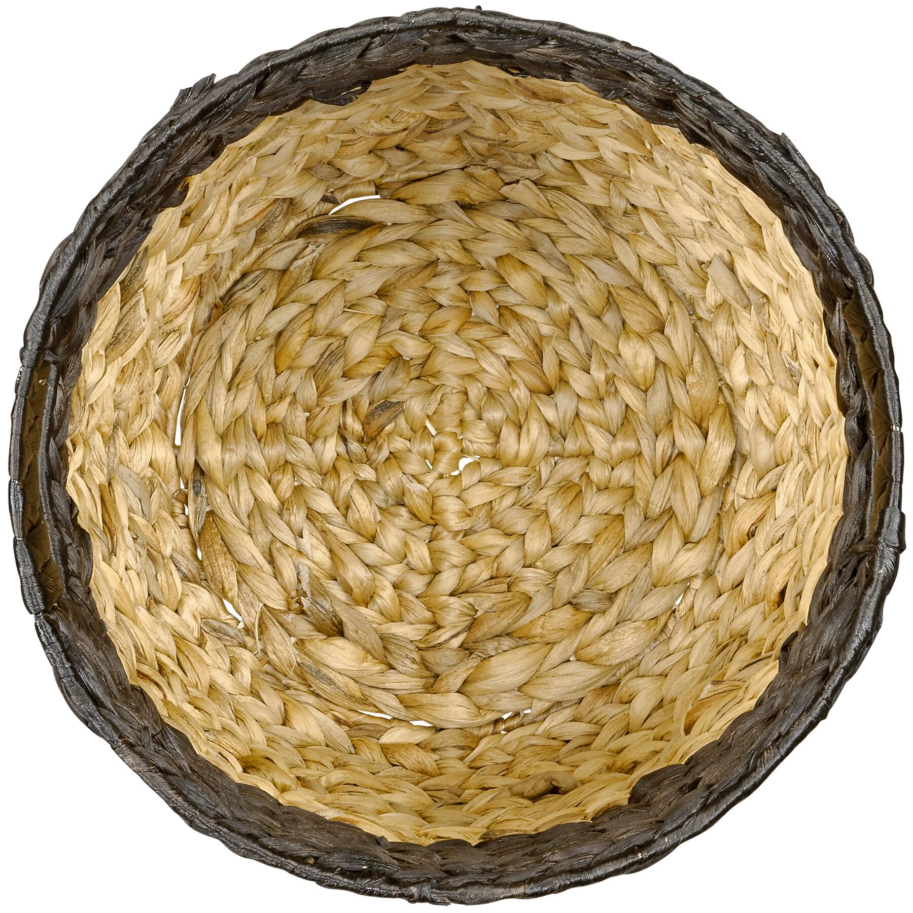 Water Hyacinth 2Toned Round Basket by Ashland® Baskets Michaels