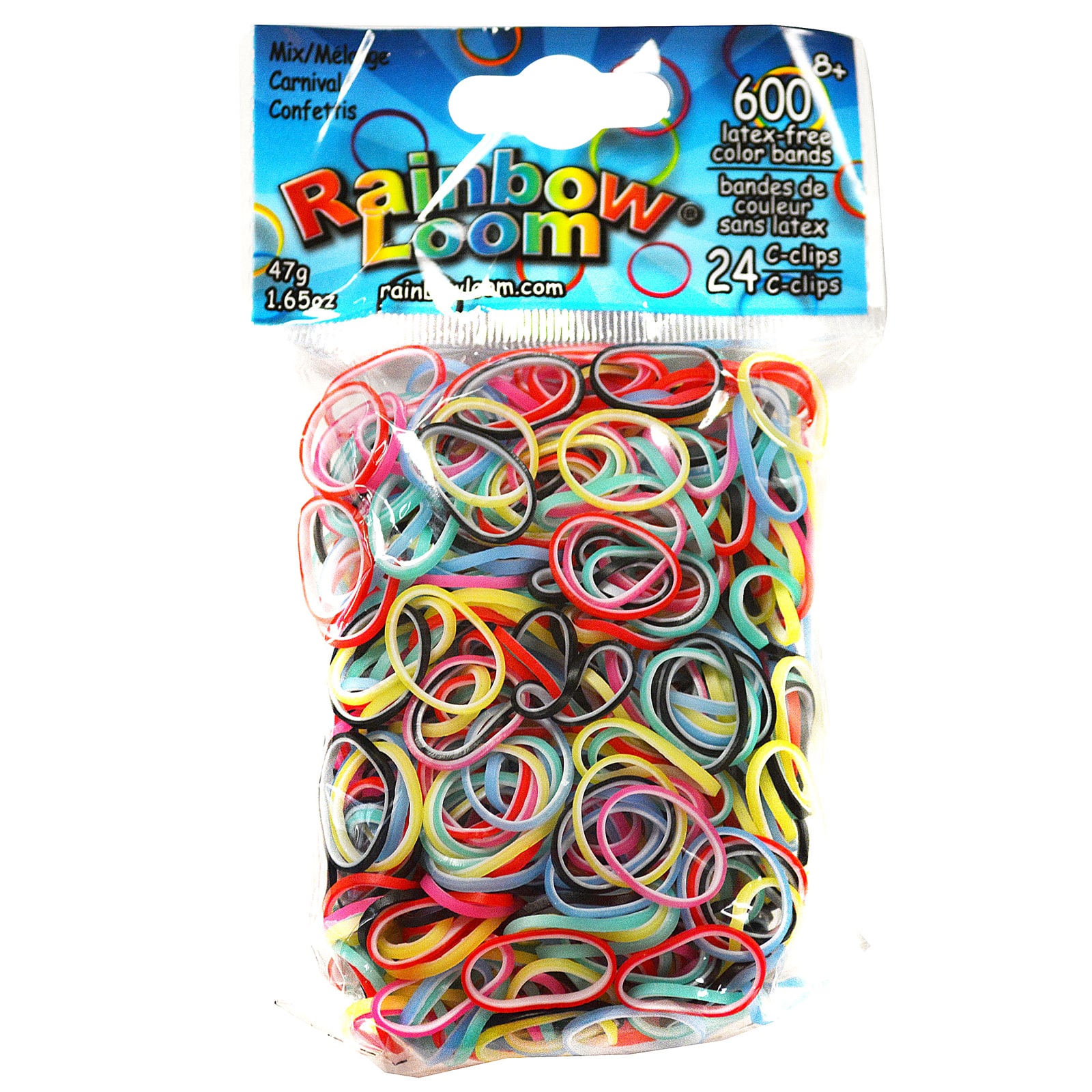 Find the Rainbow Loom® Dual Layer Refill Bands, Carnival Mix at Michaels