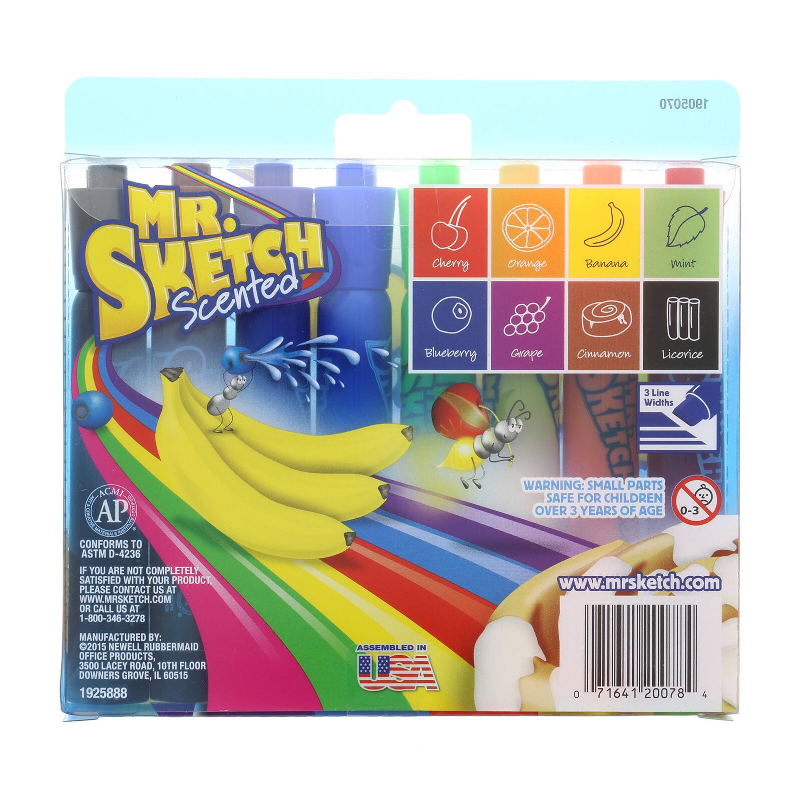 Mr Sketch Scented Chisel Tip Marker Sets