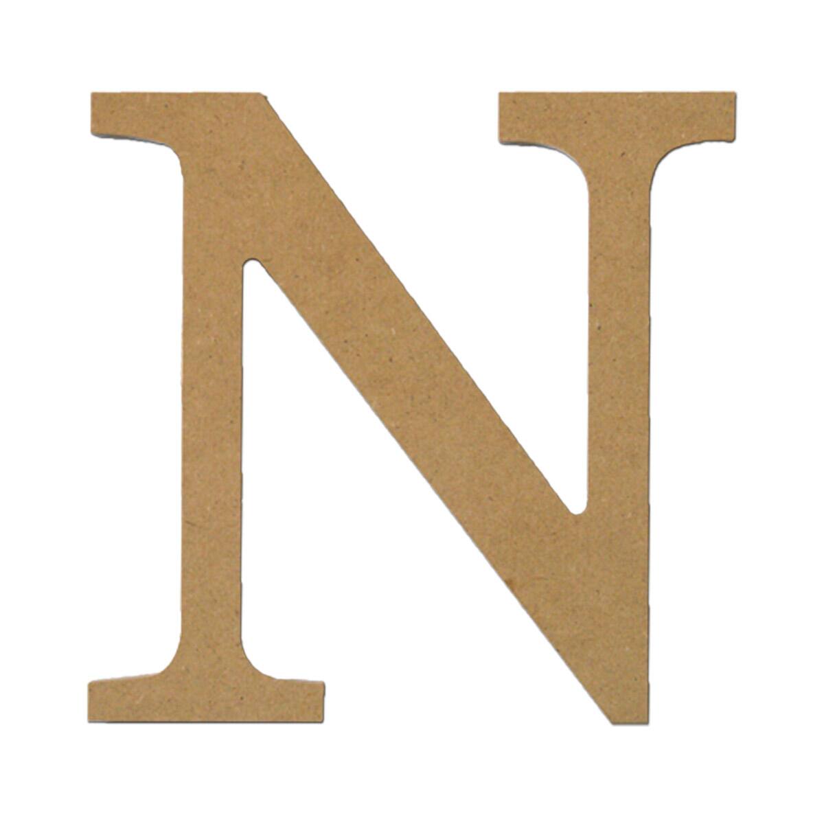5 Greek Letter by Make Market | Unfinished - Nu | 5 in