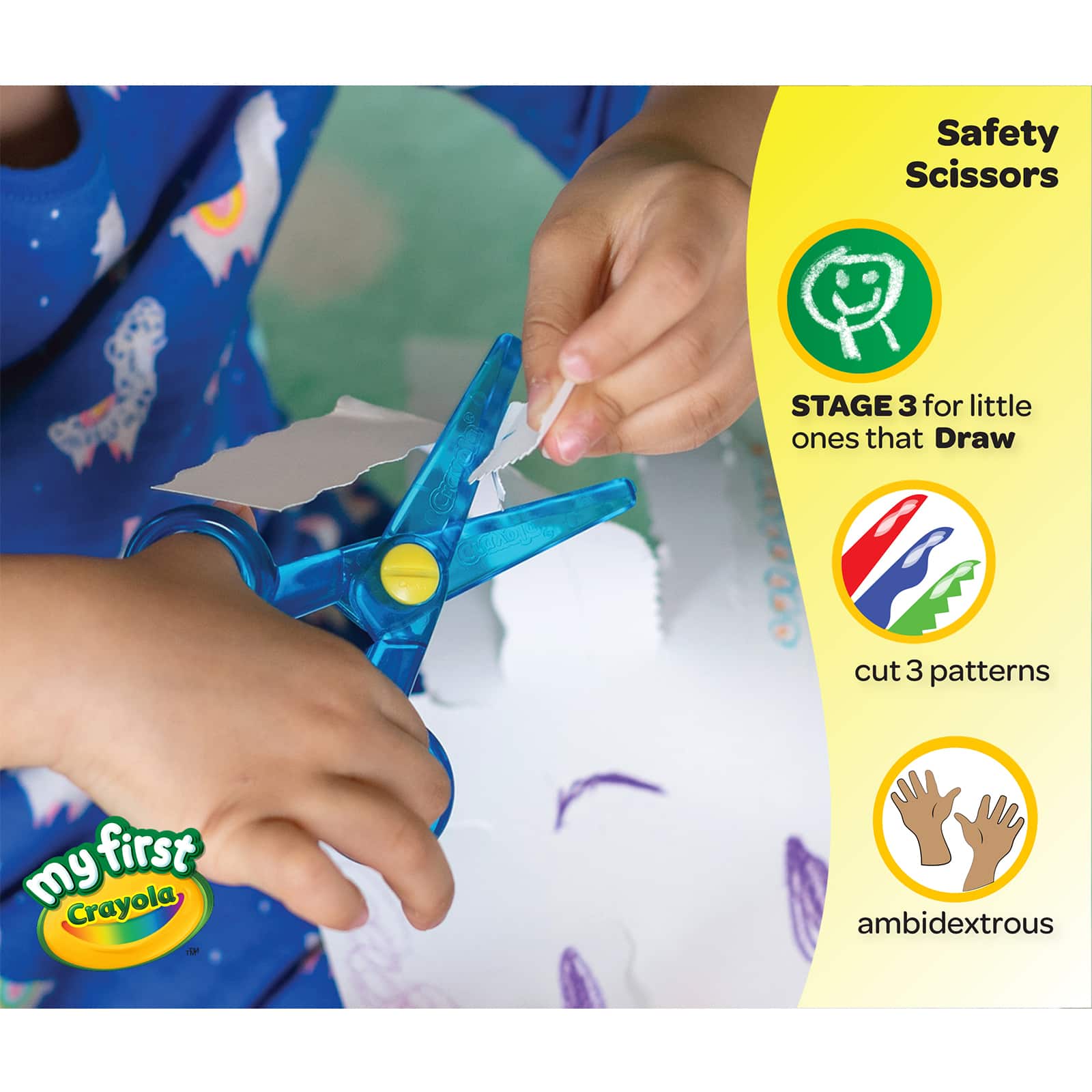 12 Packs: 3 ct. (36 total) My First Crayola&#x2122; Safety Scissors