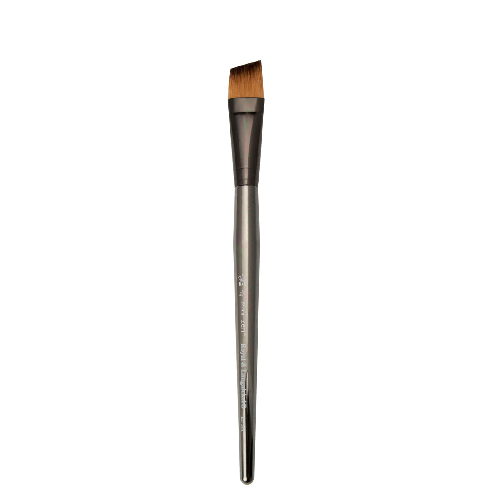 12 Pack: Zen™ Series 73 Short Handle Angular Brush
