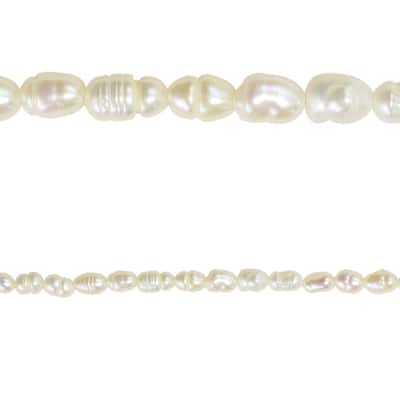 Freshwater Pearl Rice Beads, 5mm by Bead Landing™