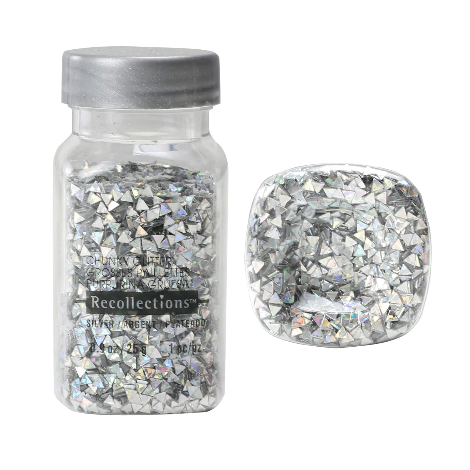 Super Chunky Glitter Triangles by Recollections&#x2122;