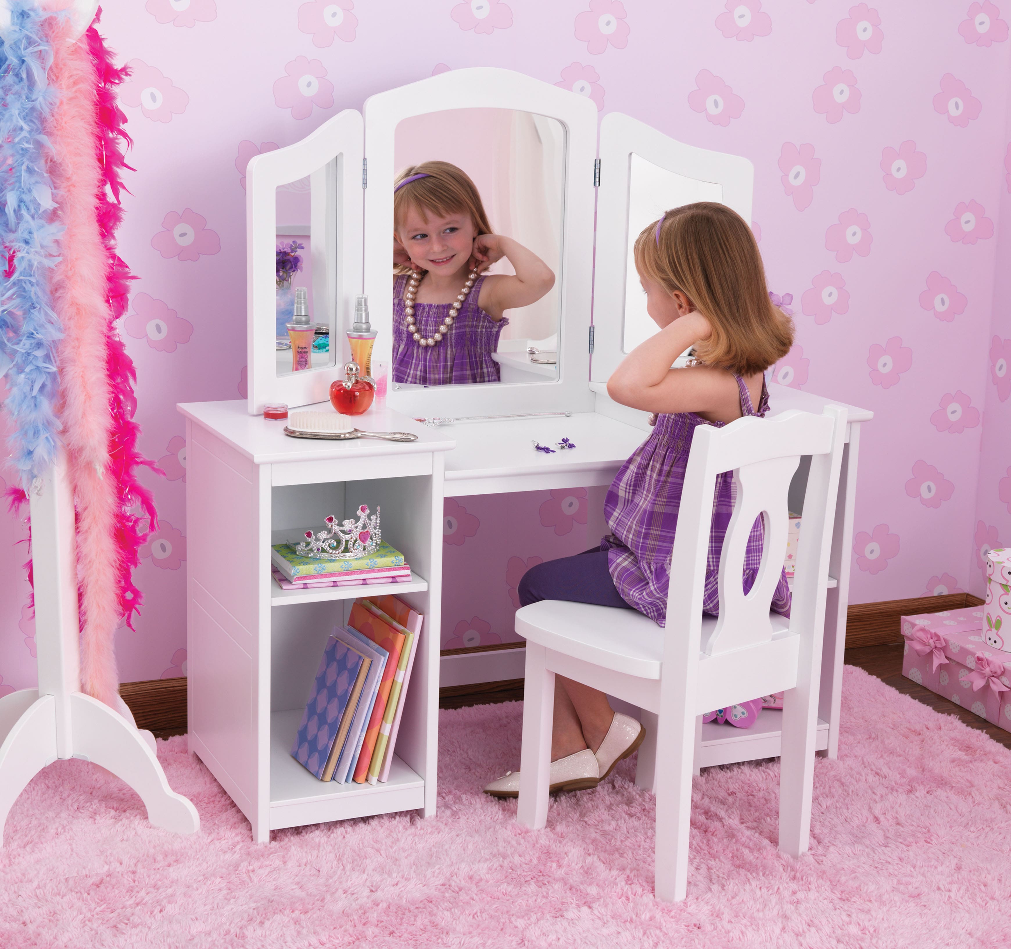 KidKraft Deluxe Vanity &#x26; Chair