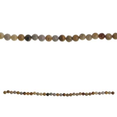 Bamboo Coral Round Beads, 6mm by Bead Landing™ image