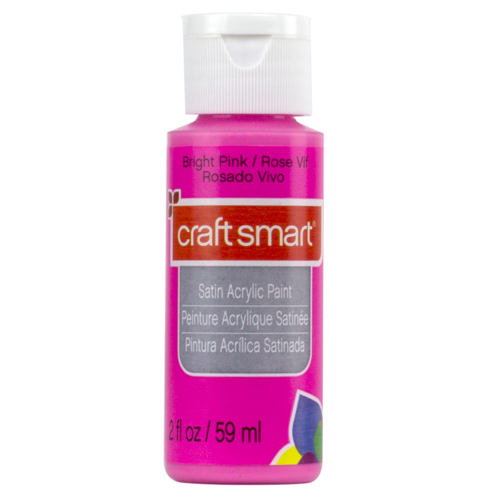 12 Pack: Satin Acrylic Paint by Craft Smart®, 2oz.