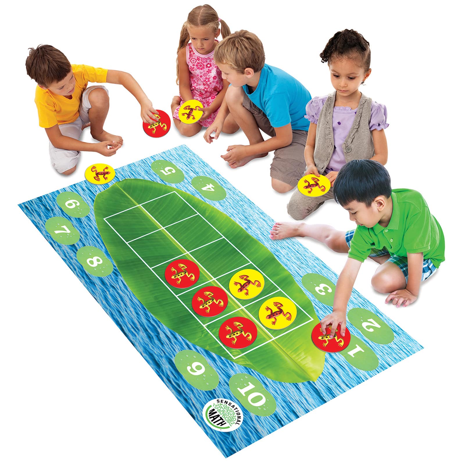 Essential Learning Products Froggy Ten-Frame Floor Mat