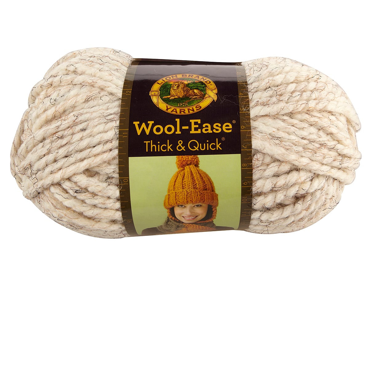 3 Pack) Lion Brand Yarn 640-099 Wool-Ease Thick & Quick Bulky Yarn