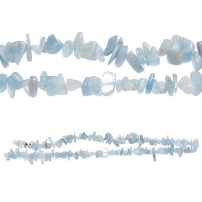 Aquamarine Chip Beads by Bead Landing™ image