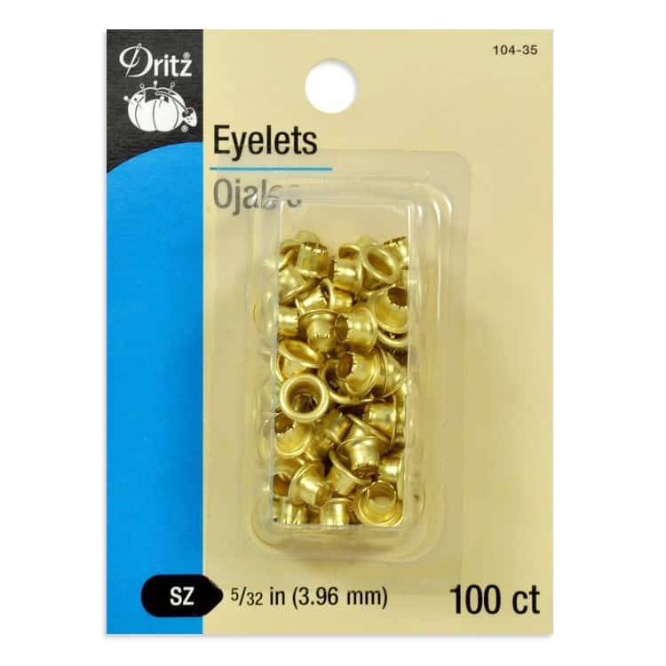 Loops & Threads Flower Eyelets in Antique Brass | 3/16 | Michaels