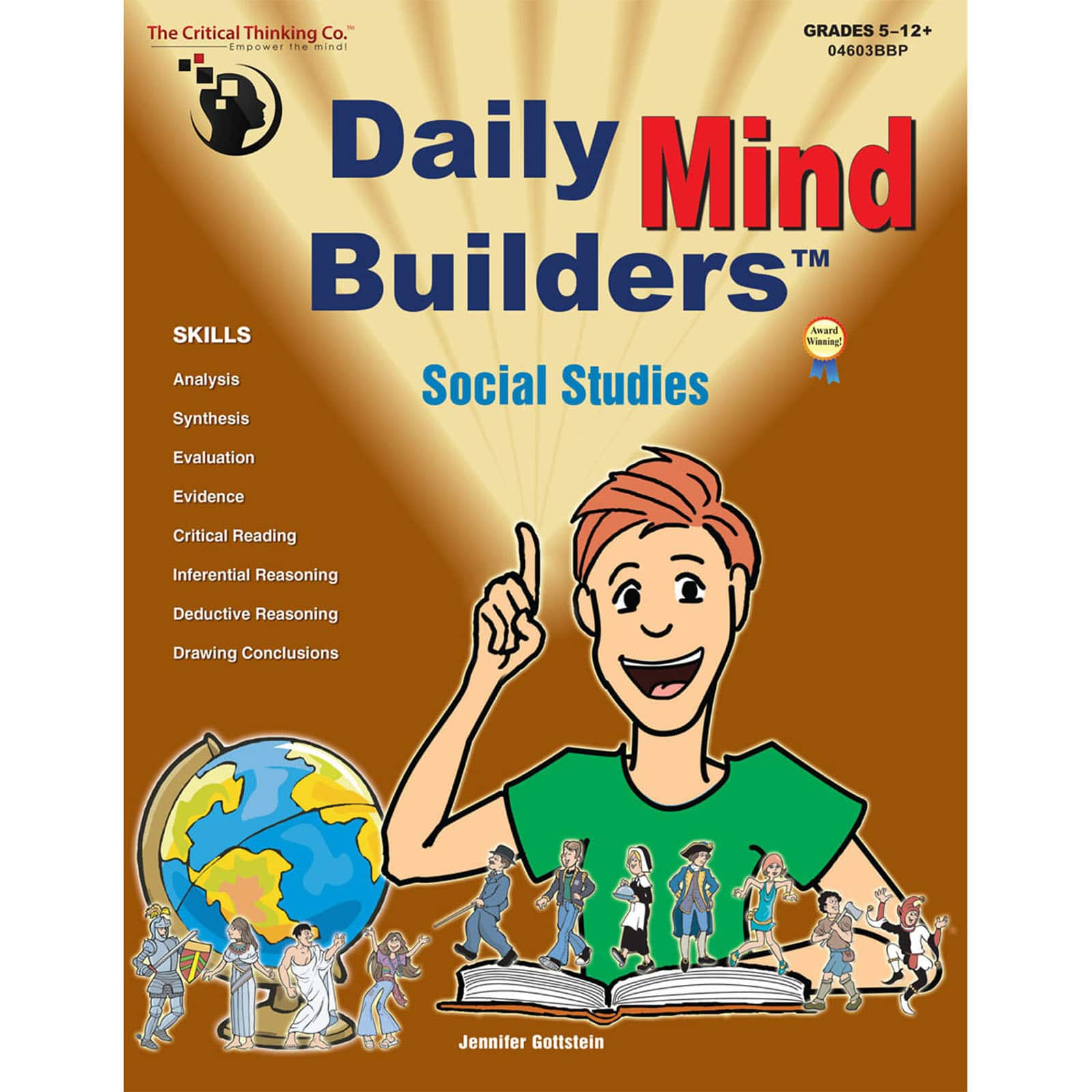 The Critical Thinking Co.&#x2122; Daily Mind Builders&#x2122;: Social Studies, Grade 5-12