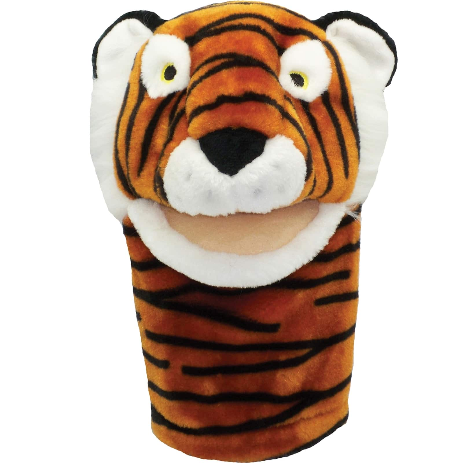 Plushpups Bigmouth Hand Puppet, Tiger