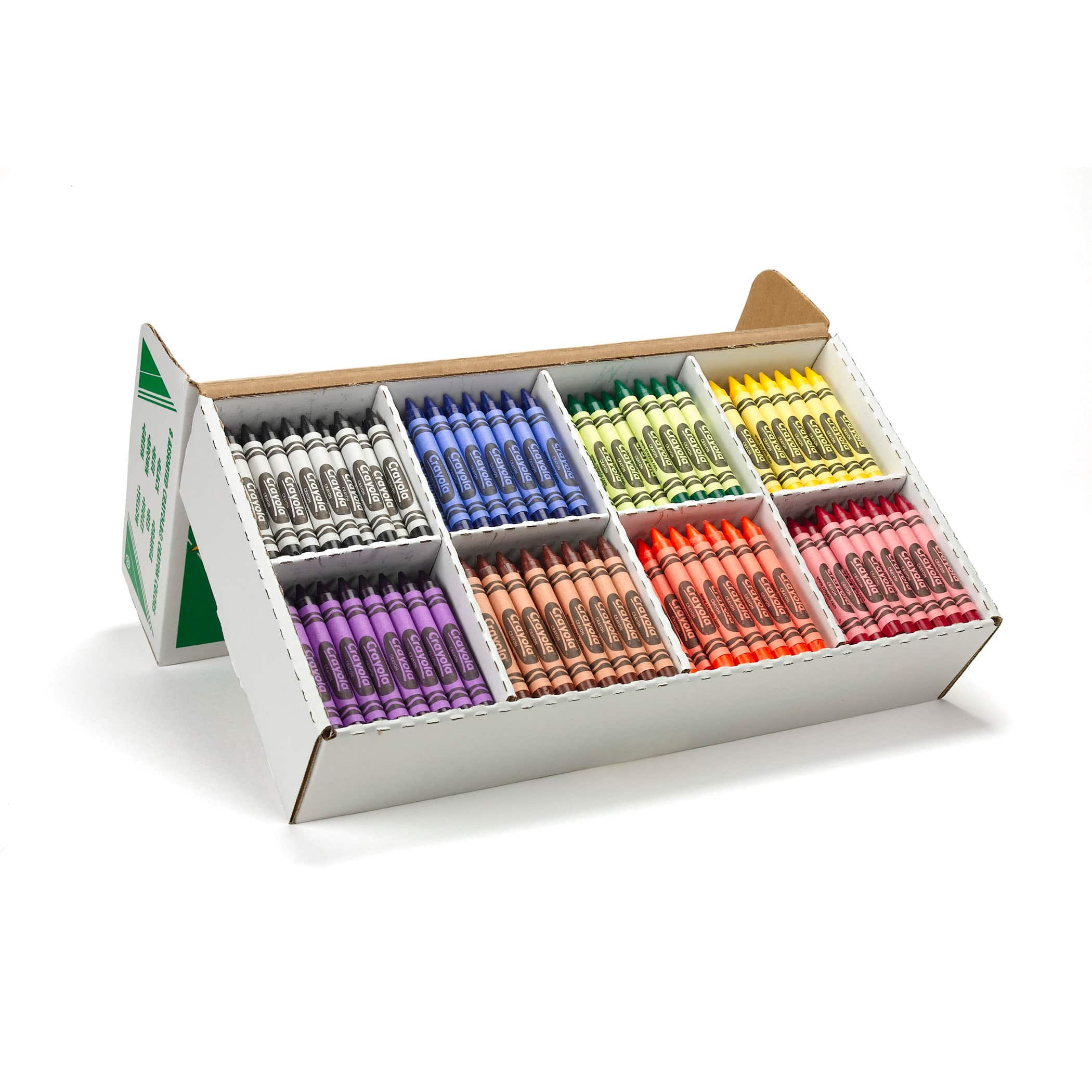 6 Packs: 400 ct. (2,400 total) Crayola&#xAE; Large Size Crayon Classpack&#xAE;