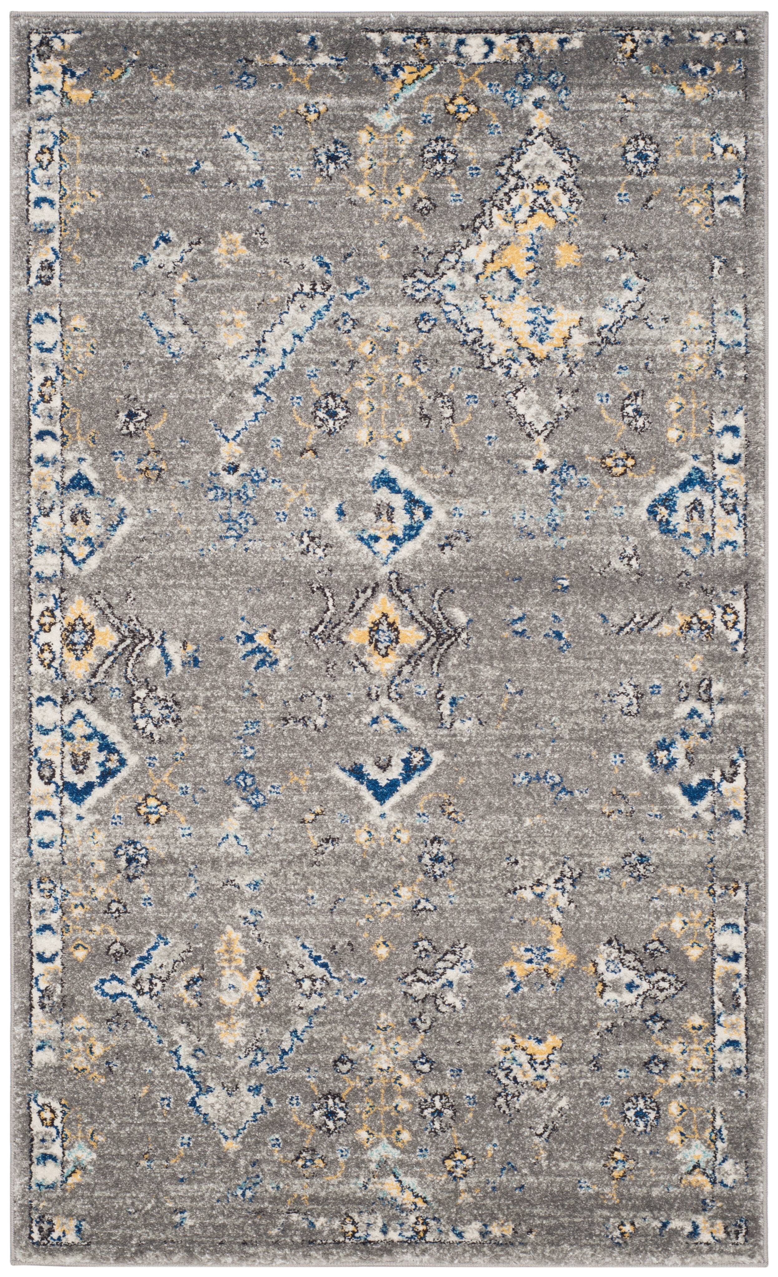 Evoke Diamond 4' X 6' Area Rug