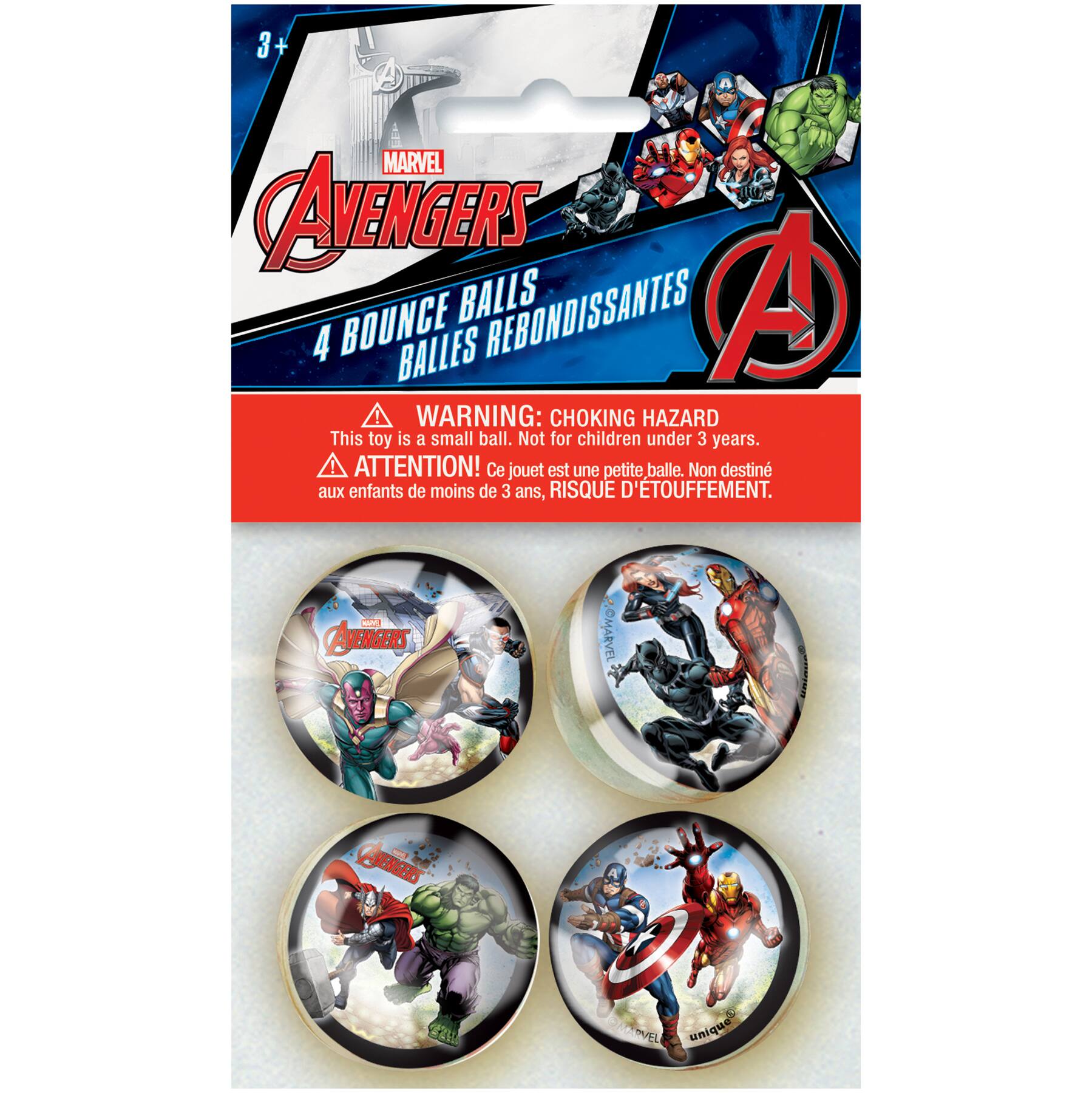 Avengers Bouncy Balls Avengers Party Favors