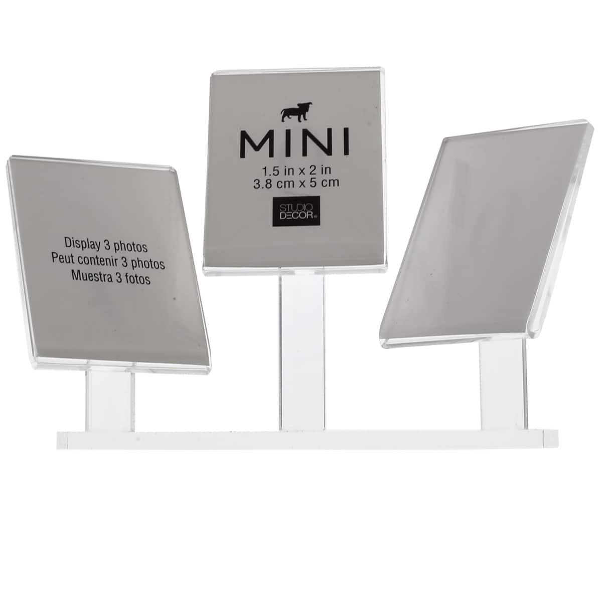 3-Opening Mini Pedestal Frame By Studio D&#xE9;cor&#xAE;