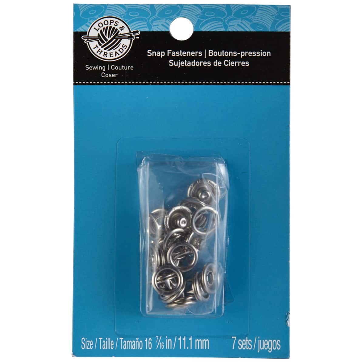 Loops & Threads™ Snap Fasteners