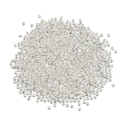 Toho® Japanese Glass Silver-Lined Seed Beads, Crystal | Michaels