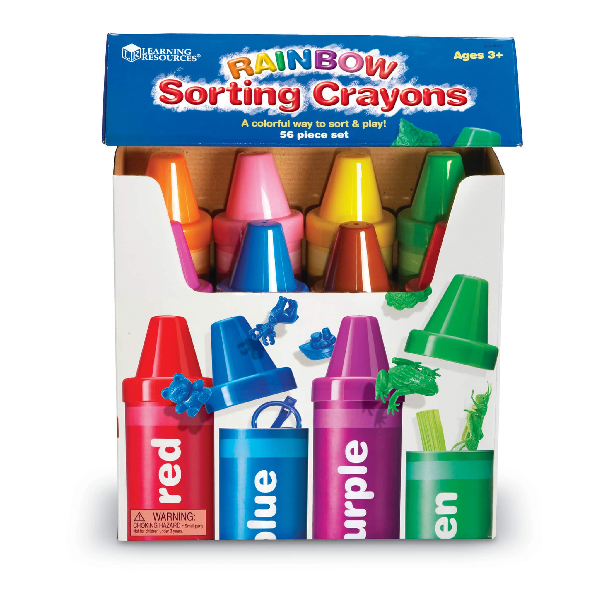 Rainbow Sorting Crayons