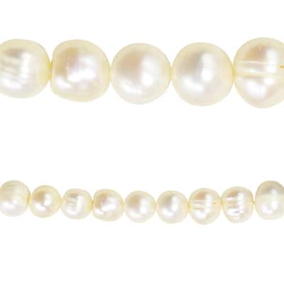 Bead Gallery® Pearl Rondelle Beads, 8mm image