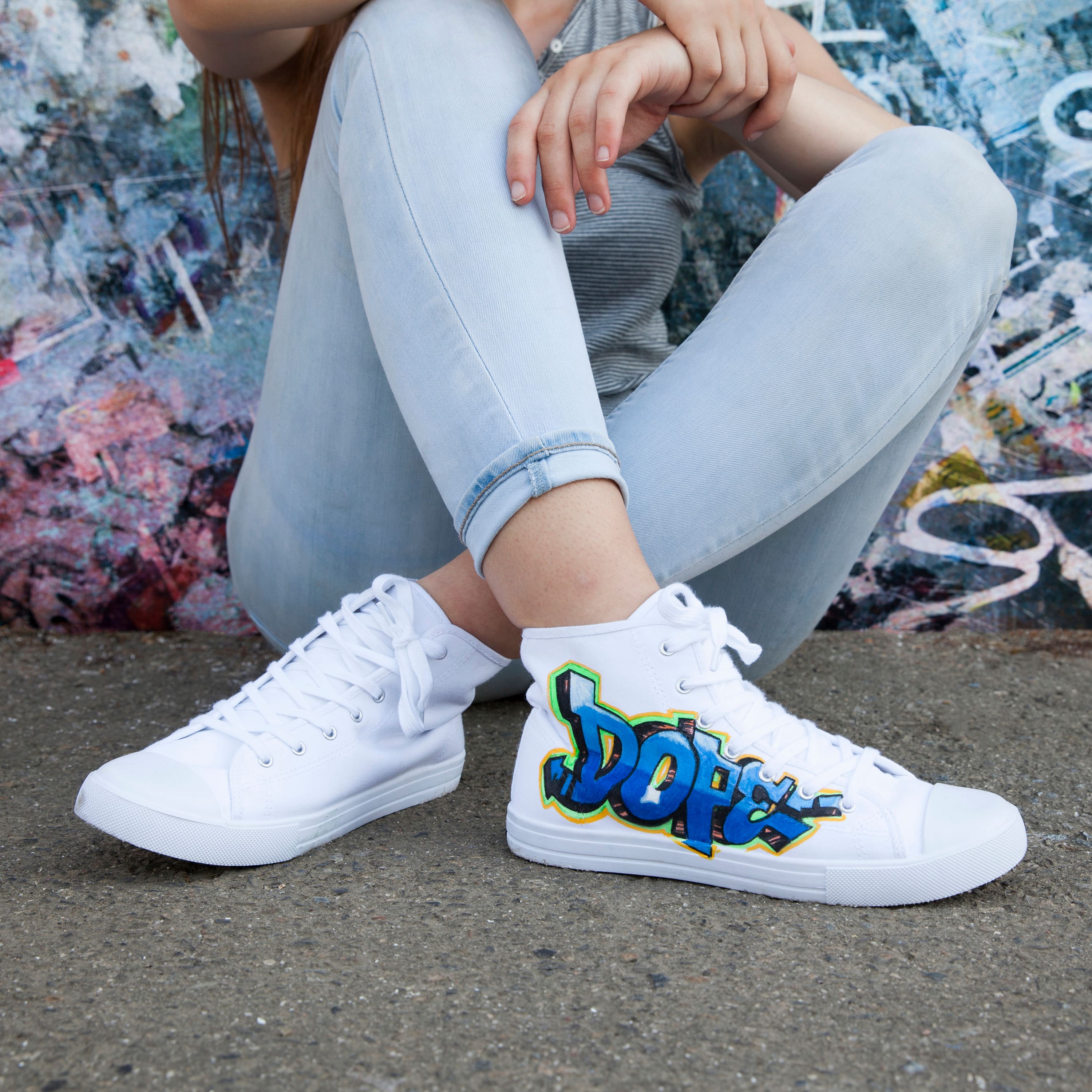 12 Packs: 6ct. (72 total) Tulip® Graffiti Fabric Paint Markers™, Rainbow