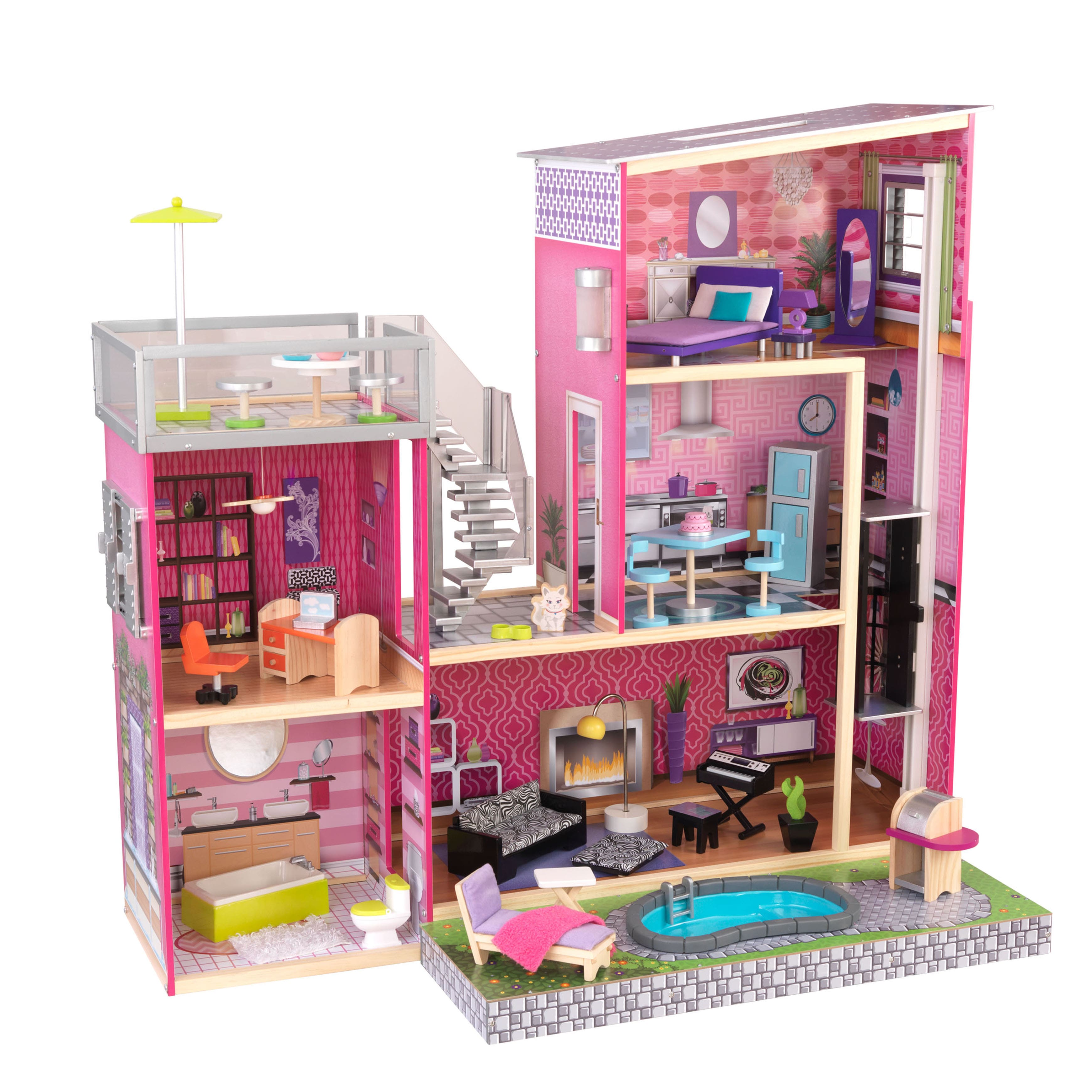 KidKraft Uptown Dollhouse with Furniture