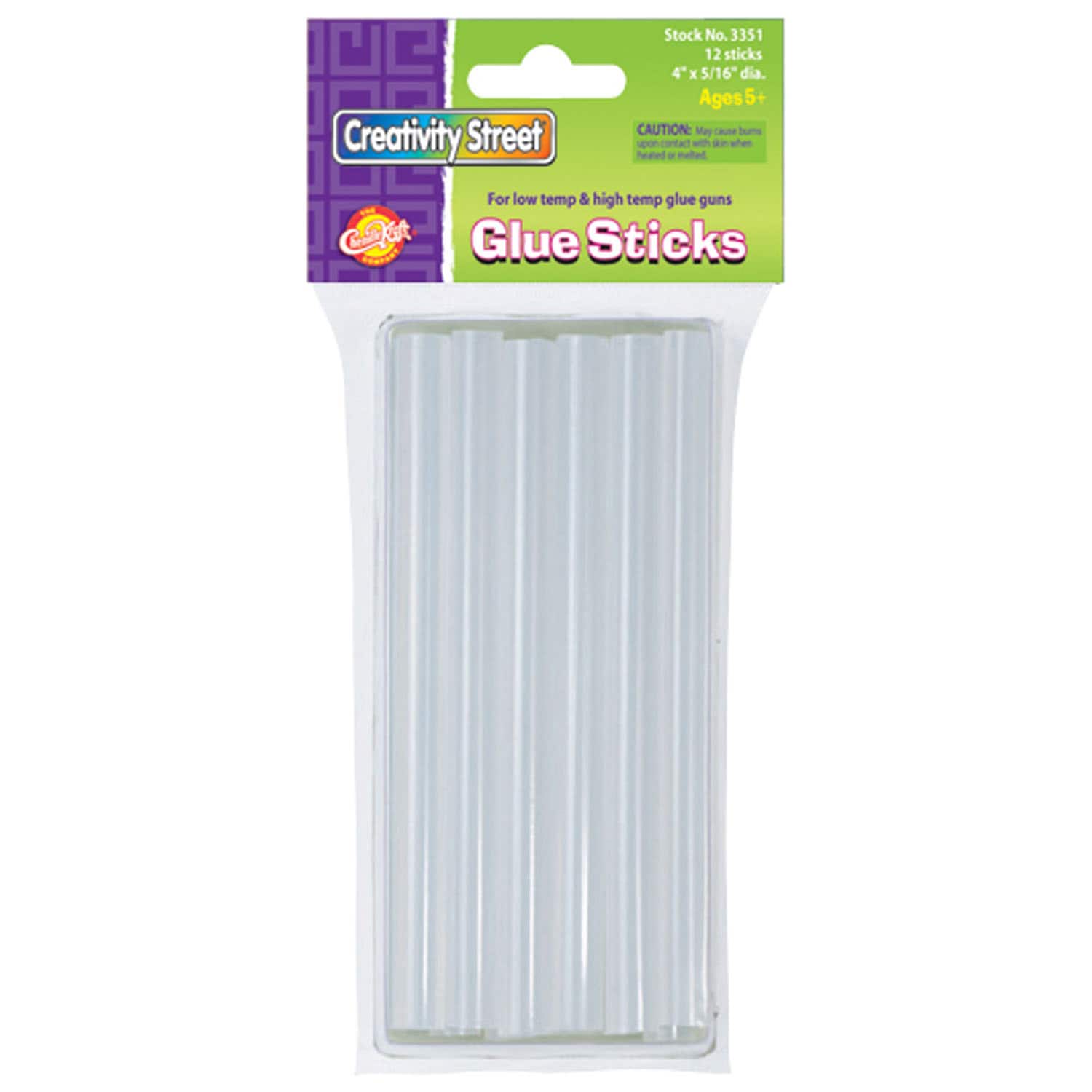 3 Packs: 12 Packs 12 ct. (432 total) Creativity Street&#xAE; Dual Temp Glue Stick Refills