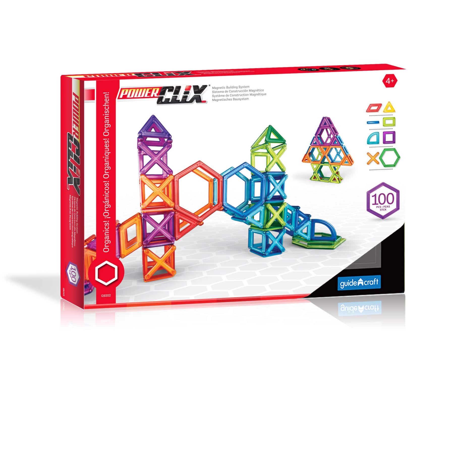 Guidecraft®PowerClix® Construction Set, 100 Pieces