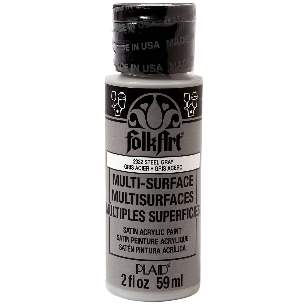 FolkArt Multi-Surface Satin Acrylic Paint - 2 oz