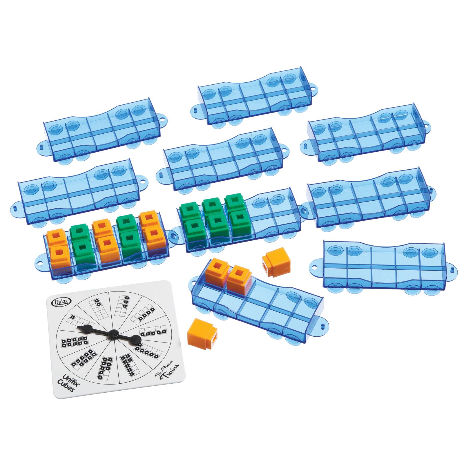 Unifix® Cubs Ten-Frame Trains Activity Set
