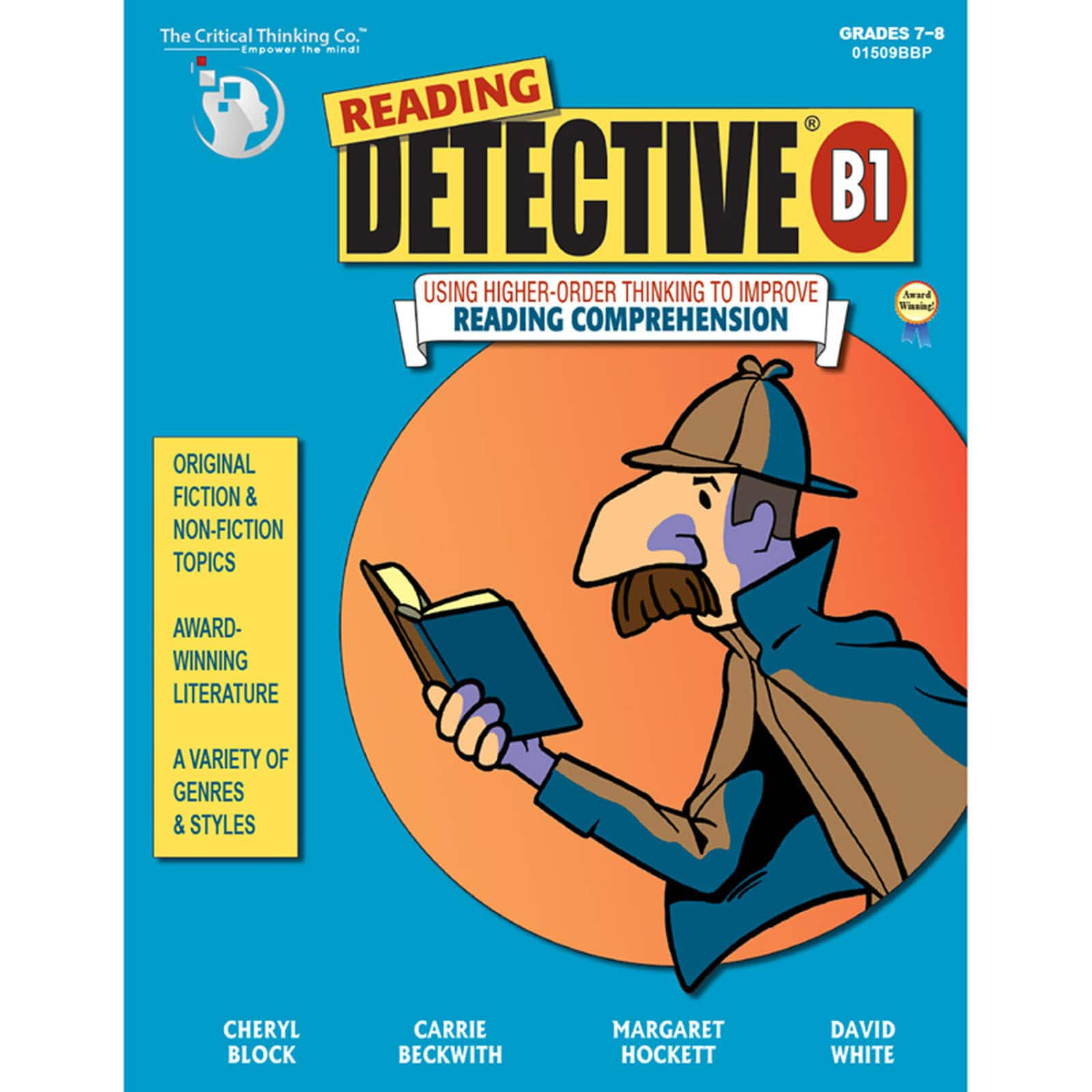 The Critical Thinking Co.&#x2122; Reading Detective&#xAE; B1, Grades 7-8