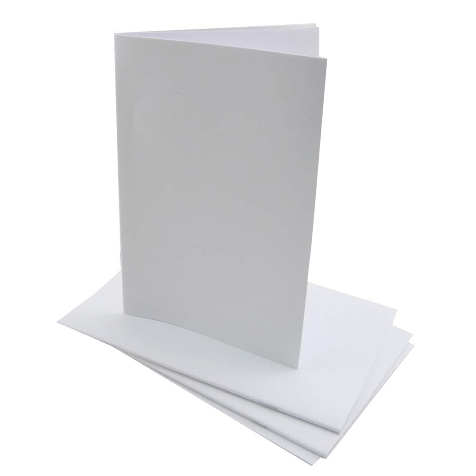 Hygloss Blank Paperback Books, 5.5" x 8.5", White, 20/Pack