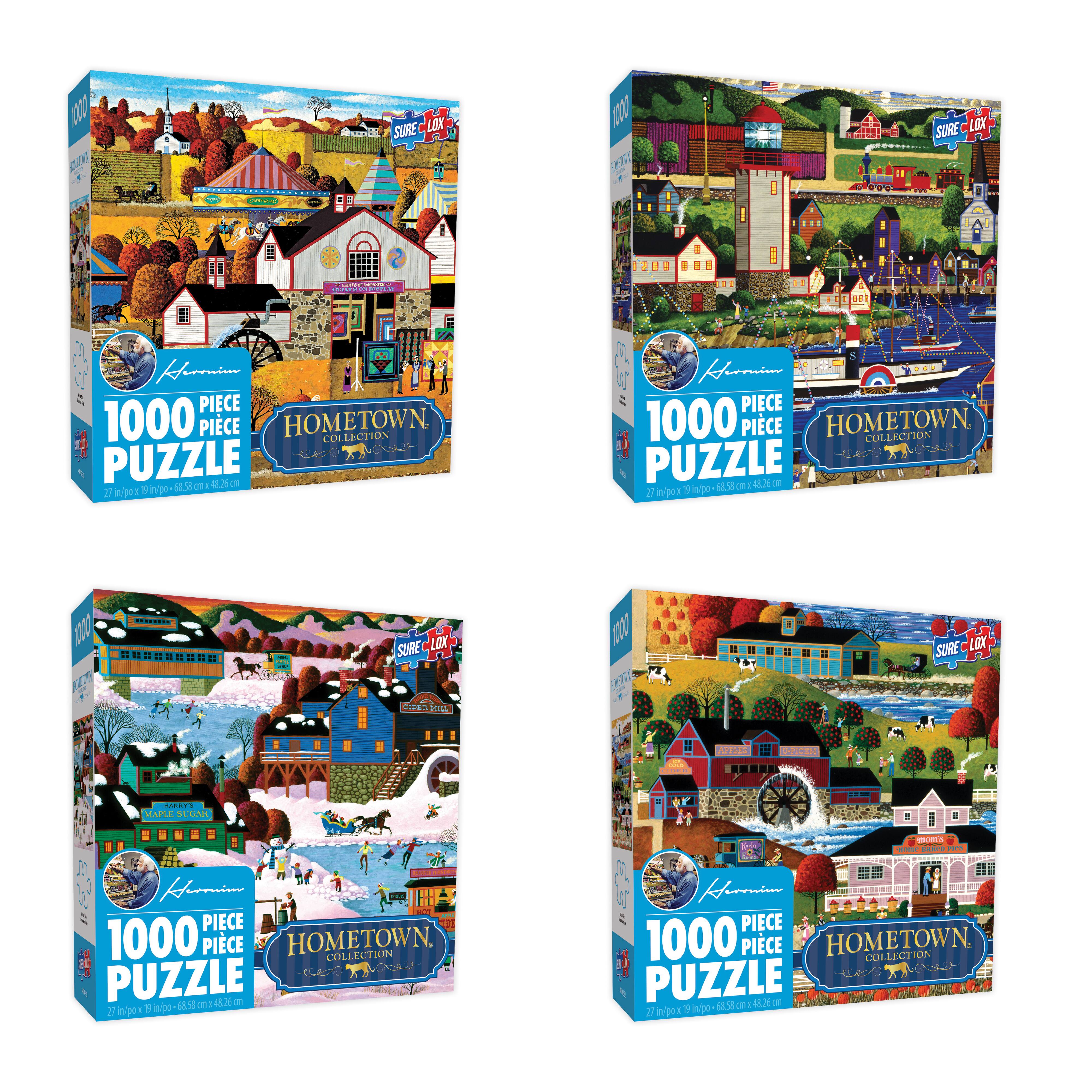 Find the Assorted SureLox® Hometown Collection™ Puzzle at Michaels