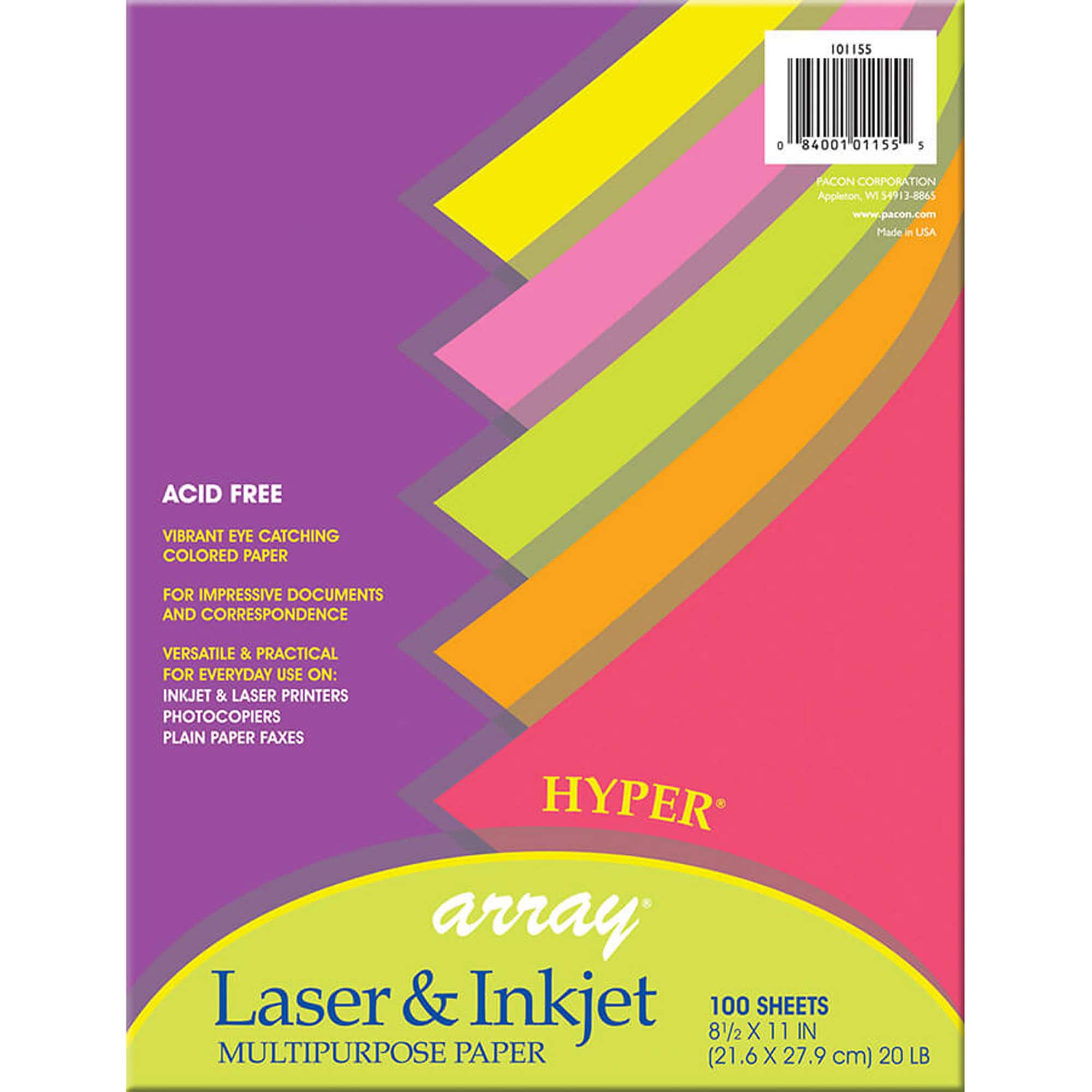 Array® Laser & Inkjet Multi-Purpose Paper, 3 Packs