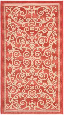 Courtyard Floral Scroll Rug | Michaels
