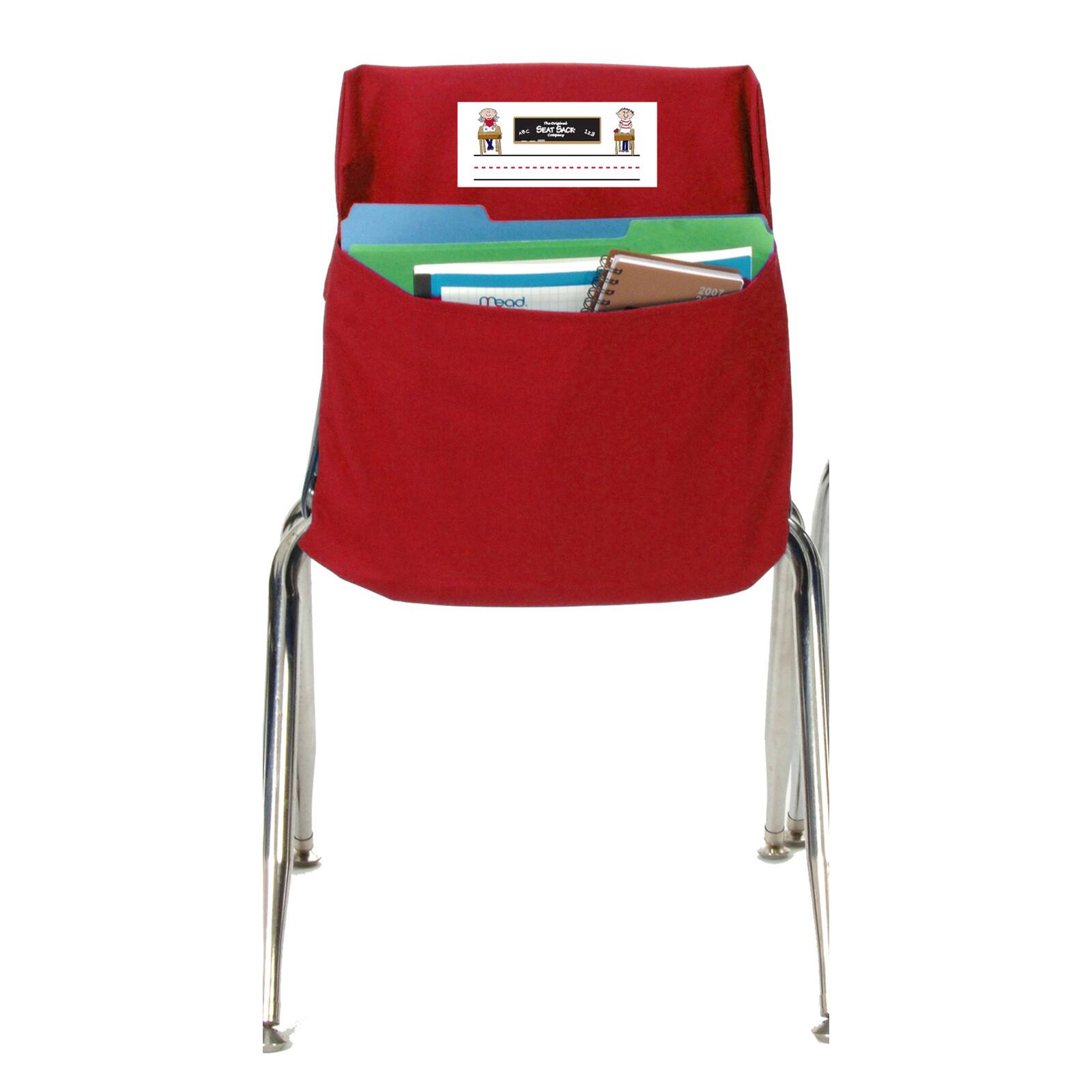 The Original Seat Sack&#xAE; Medium Red Storage Pocket