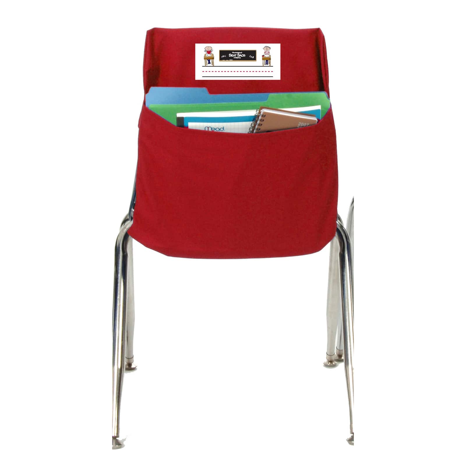 The Original Seat Sack® Medium Red Storage Pocket