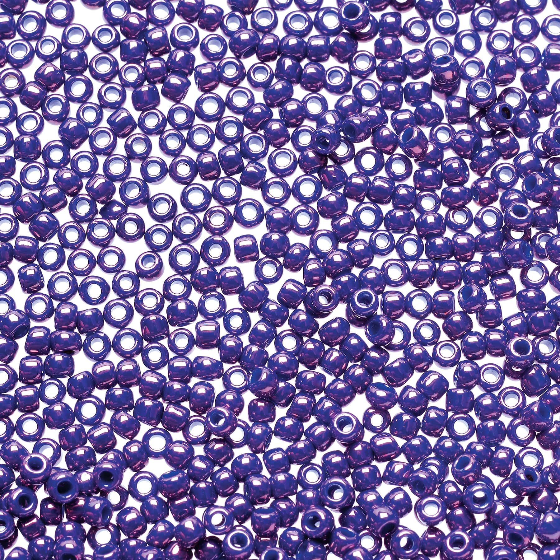 12 Pack: Toho® 11/0 Purple Metallic Japanese Glass Seed Beads