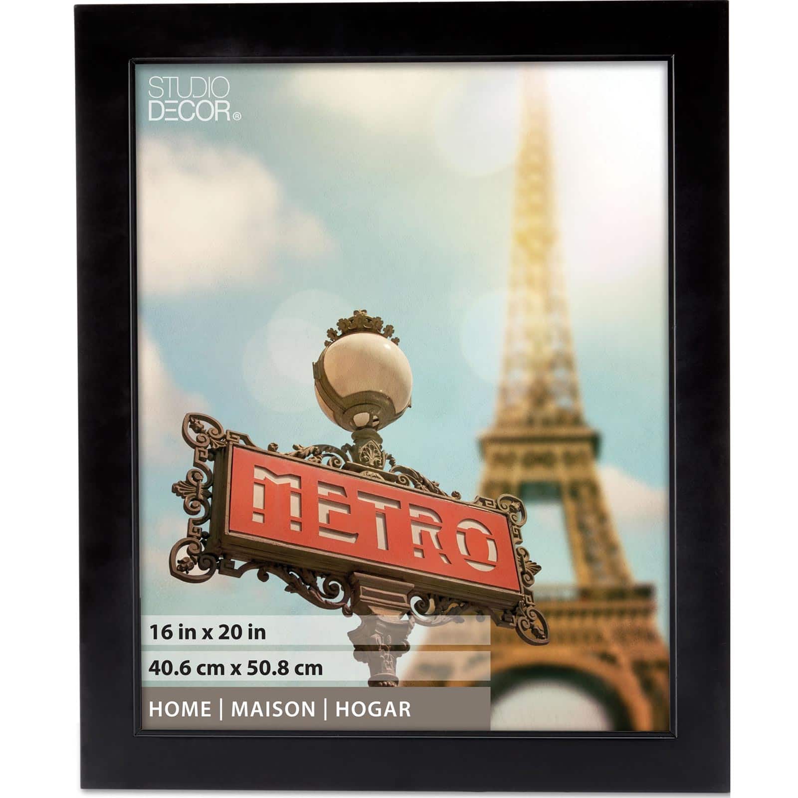 6 Pack: Black 16&#x22; x 20&#x22; Studio Frame, Home Collection by Studio D&#xE9;cor&#xAE;