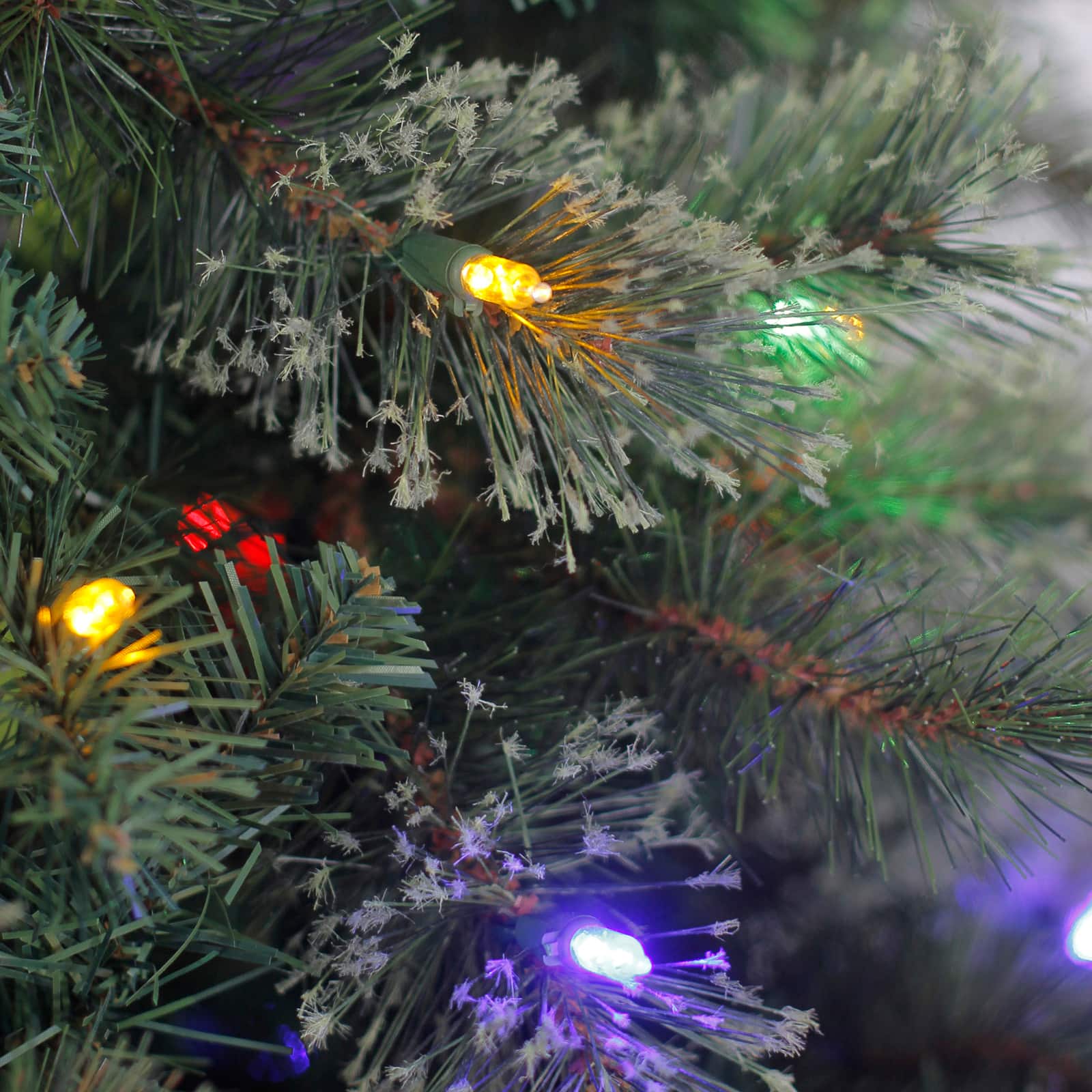 7 5ft Pre Lit Augusta Pine Artificial Christmas Tree Color Changing Led Lights By Ashland Michaels